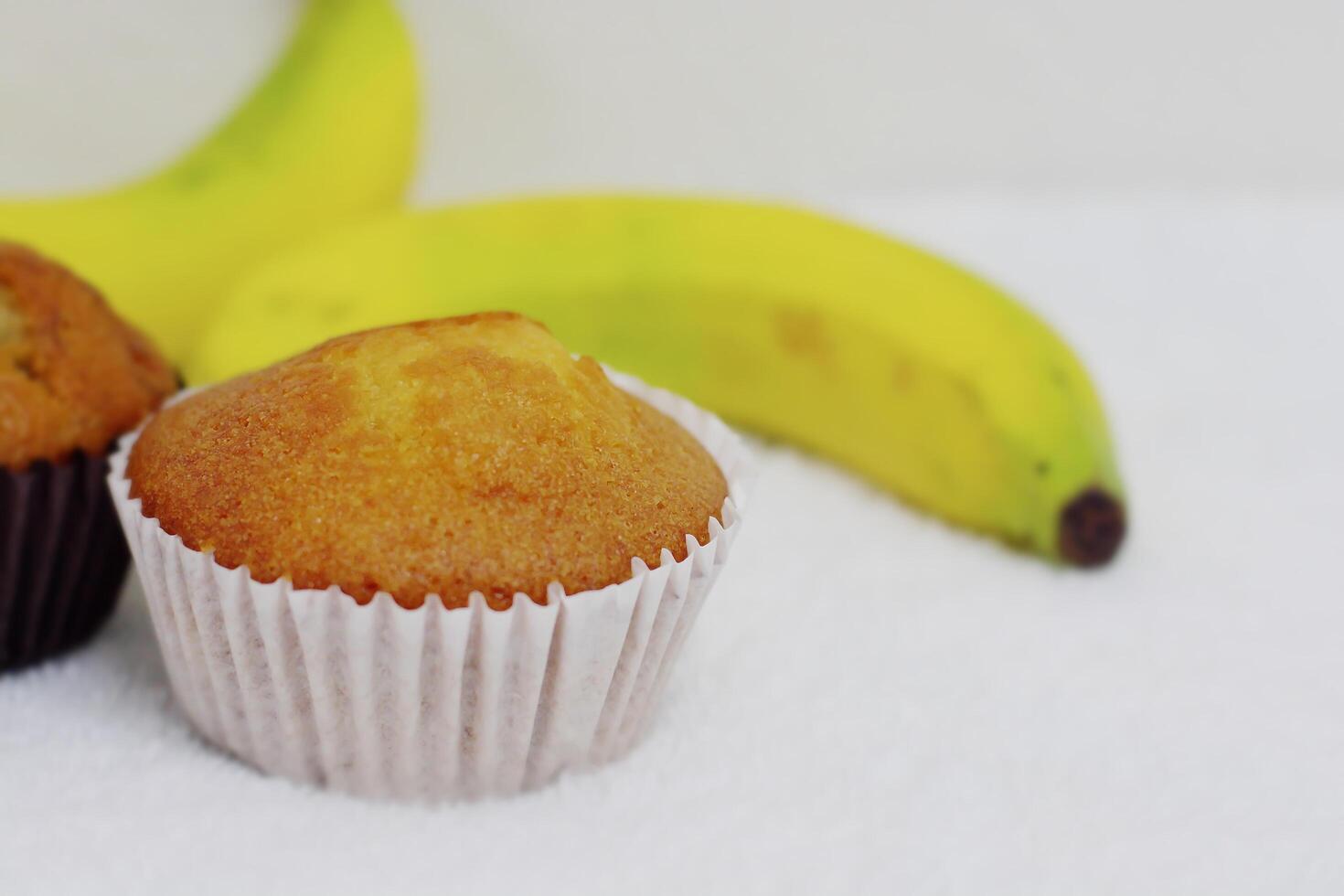 a banana cupcake bakery photo