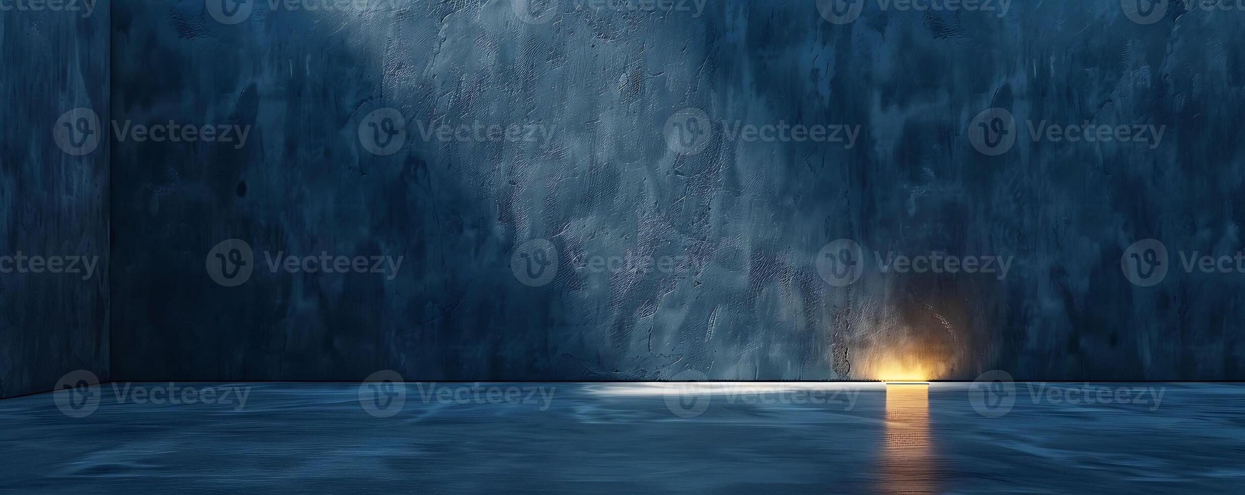 Dark Blue and Light Minimalistic Background for Presentation photo
