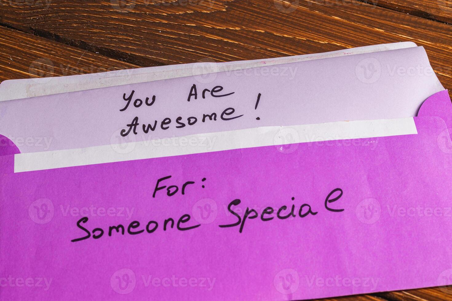 Spiritual message in the mail photo