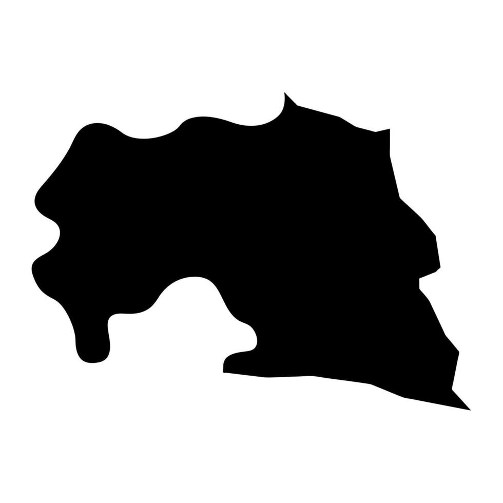 Baie Lazare district map, administrative division of Seychelles. illustration. vector