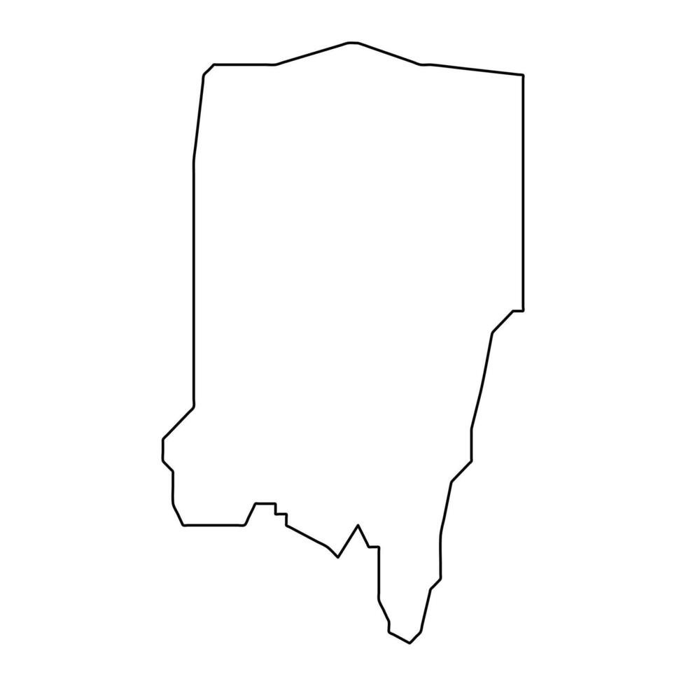 Vega Baja map, administrative division of Puerto Rico. illustration. vector