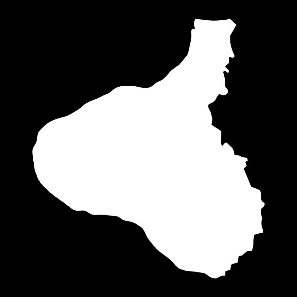 Taranaki Region map, administrative division of New Zealand. illustration. vector