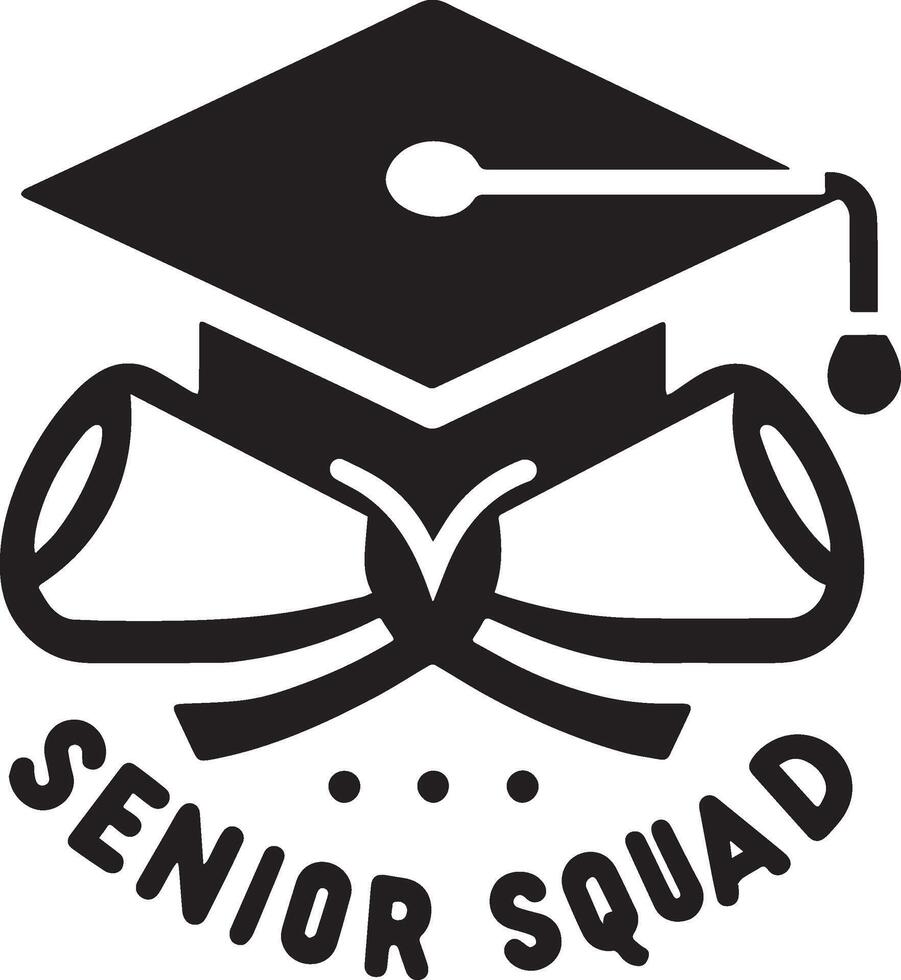 2024 graduation set featuring caps, diplomas, and fun typography. Perfect for celebration and academic achievement design projects. vector