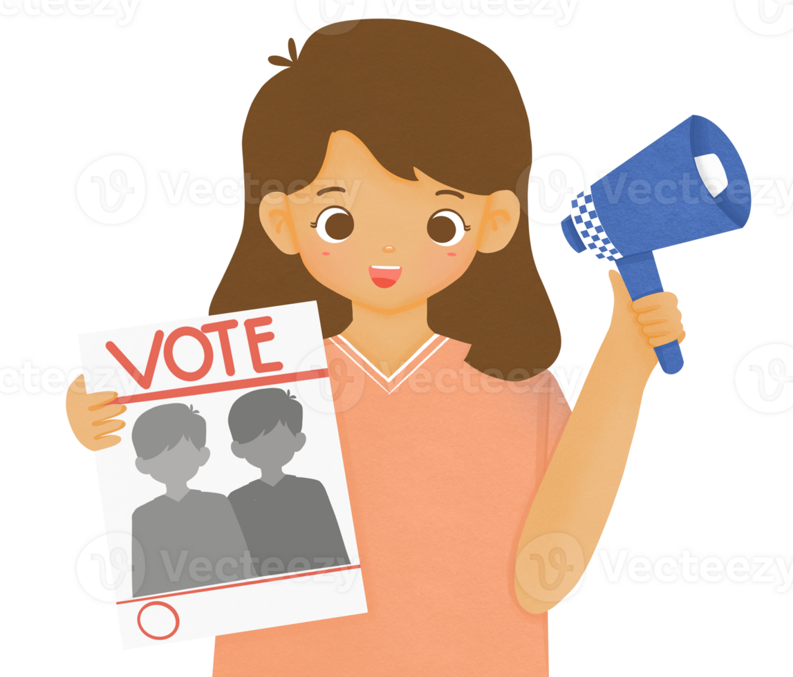 Election Day illustration png