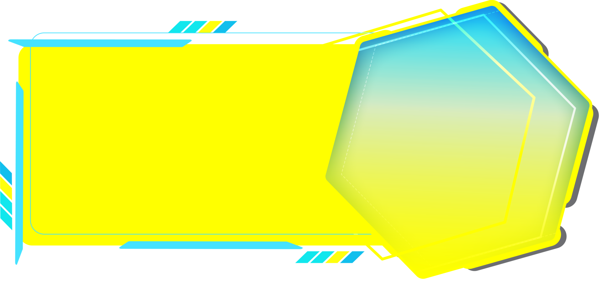 HUD frame game display png