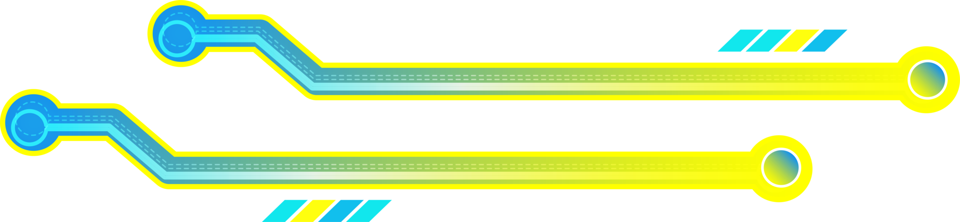 HUD display futuristic line element png