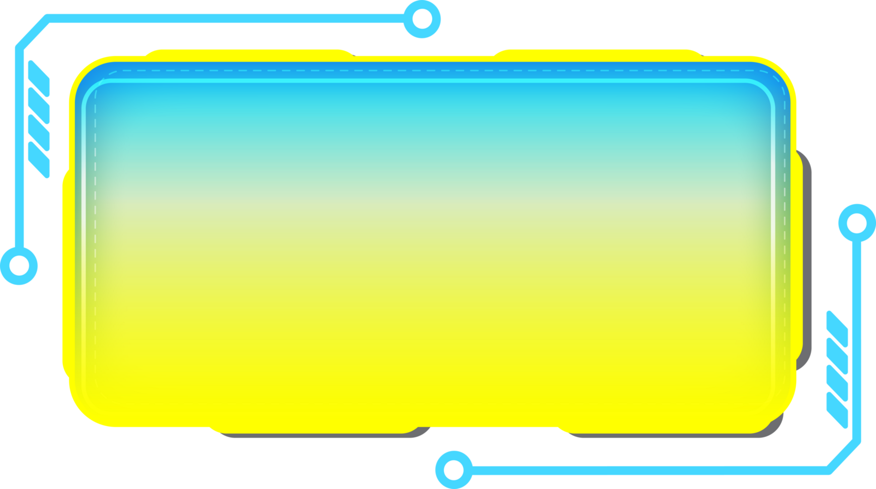 Abstract HUD infographic futuristic screen png