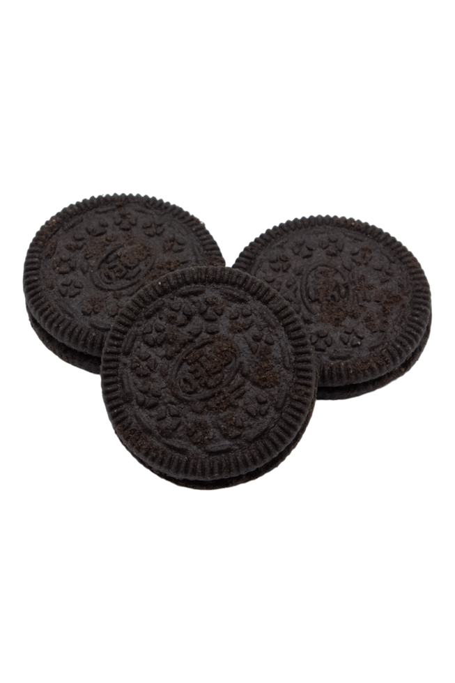 chocolate cookies isolated on Transparent background png