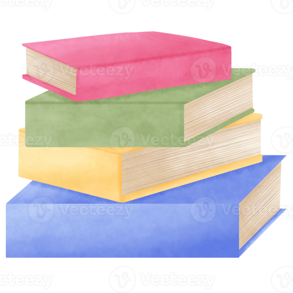A Pile of Books png