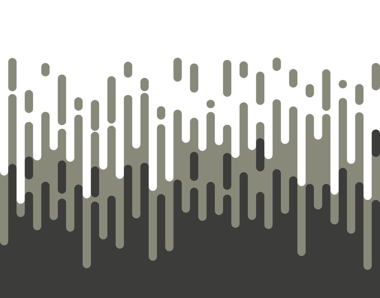 Halftone transition pattern background. Irregular rounded lines. illustration. vector