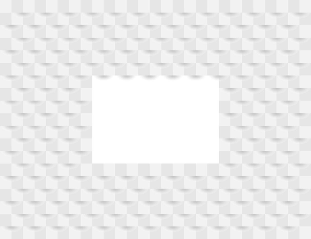 Abstract white geometric background, 3d paper art style. illustration. vector
