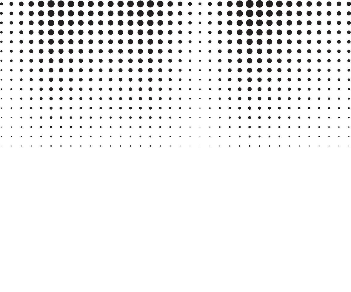 Halftone, circles, dots, transition pattern. illustration. vector