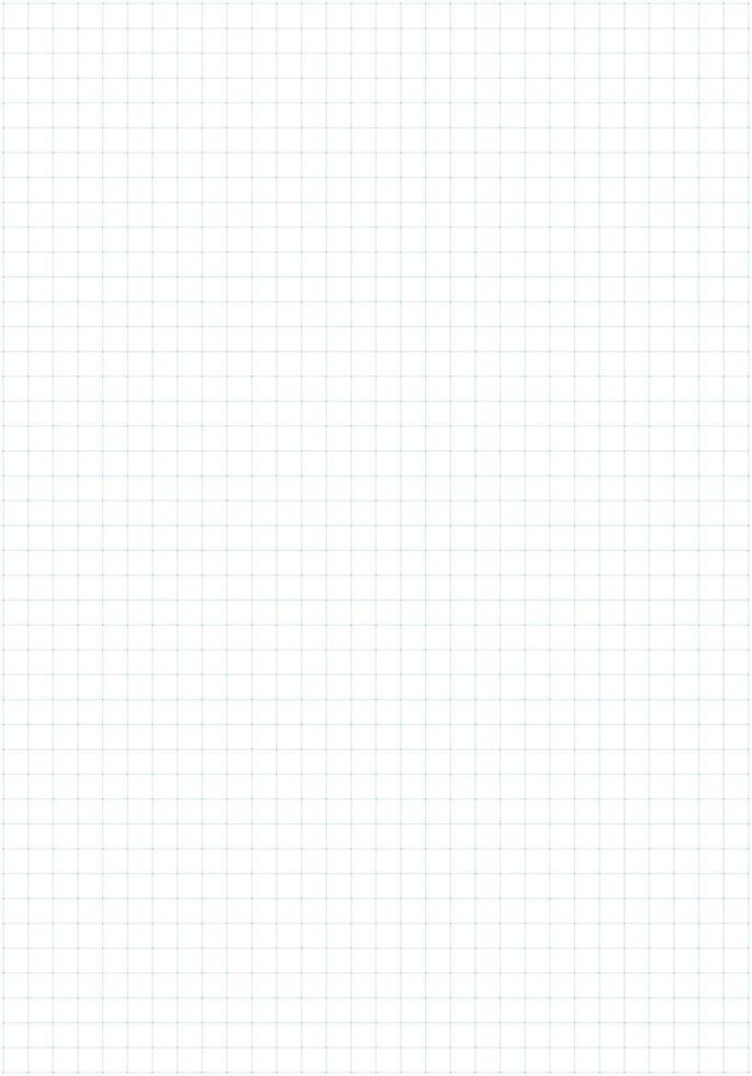 Dotted squared blue grid graph paper template for notebooks. Pattern texture for bullet journals. Checkered background. Printable graphic design worksheet. vector