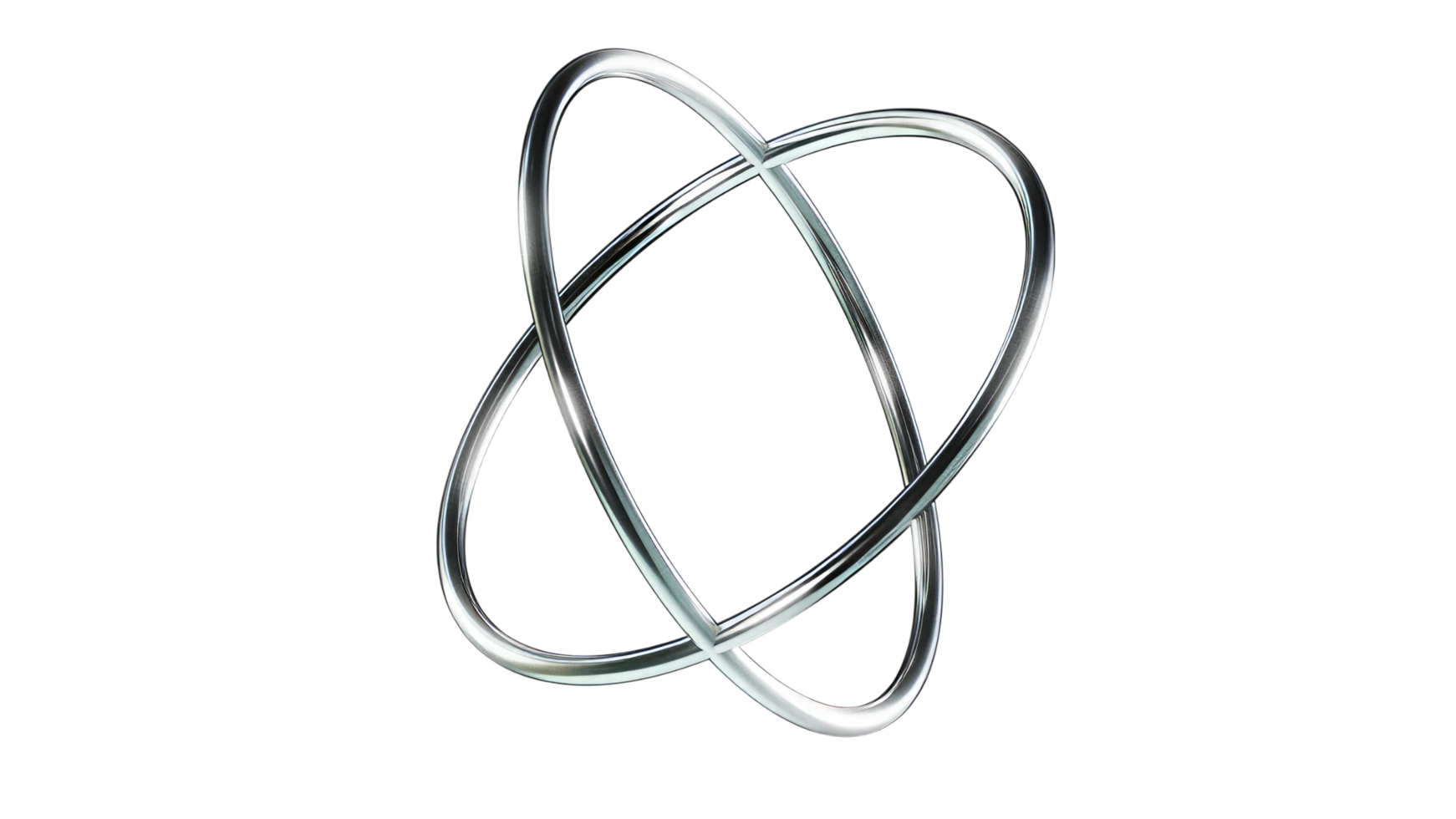 A silver ring with a circle in the middle png