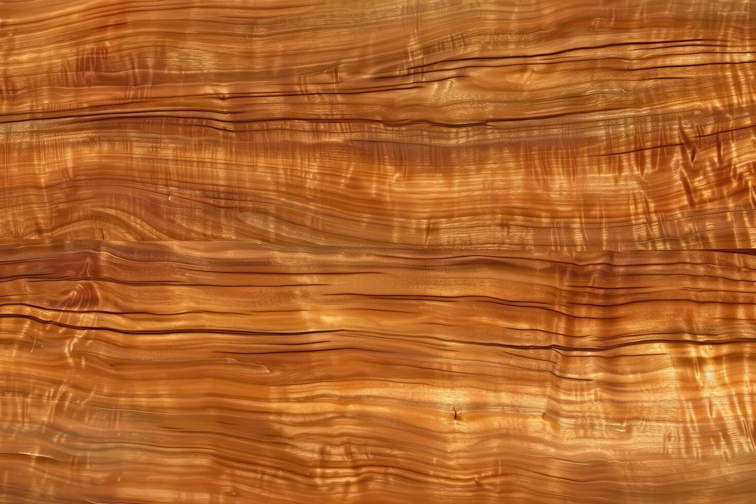 Koa wood grain features a rich, wavy texture with deep, warm tones photo