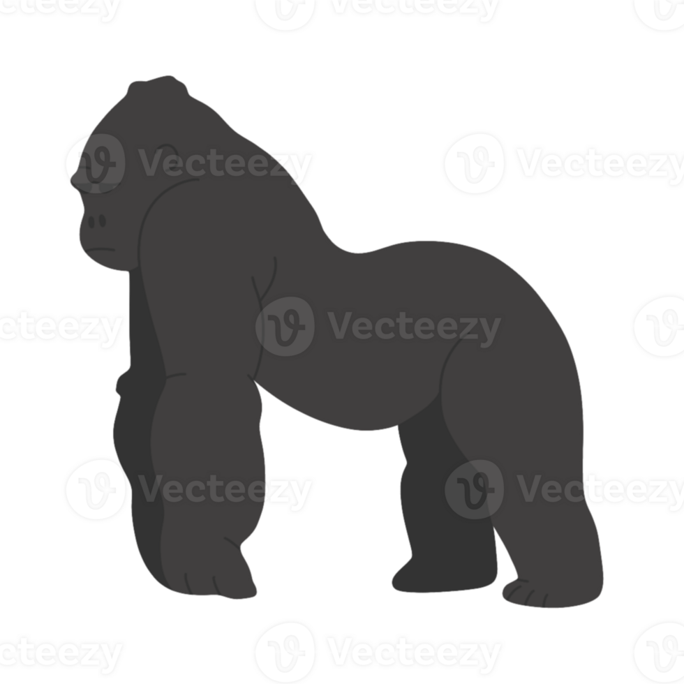 Big gorilla character png