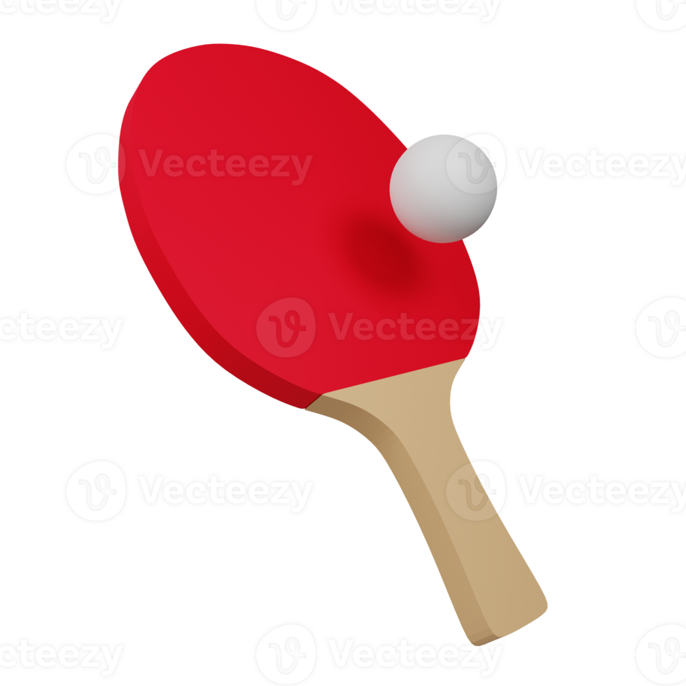 ping pong 3d icon png