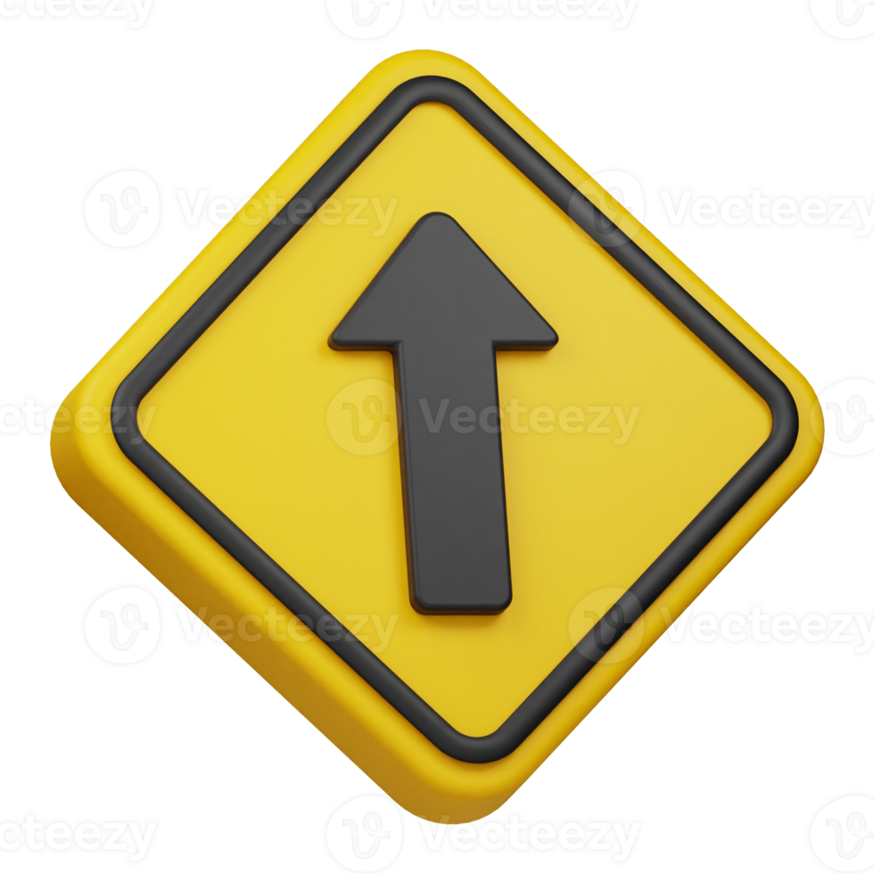 straight way 3d icon png