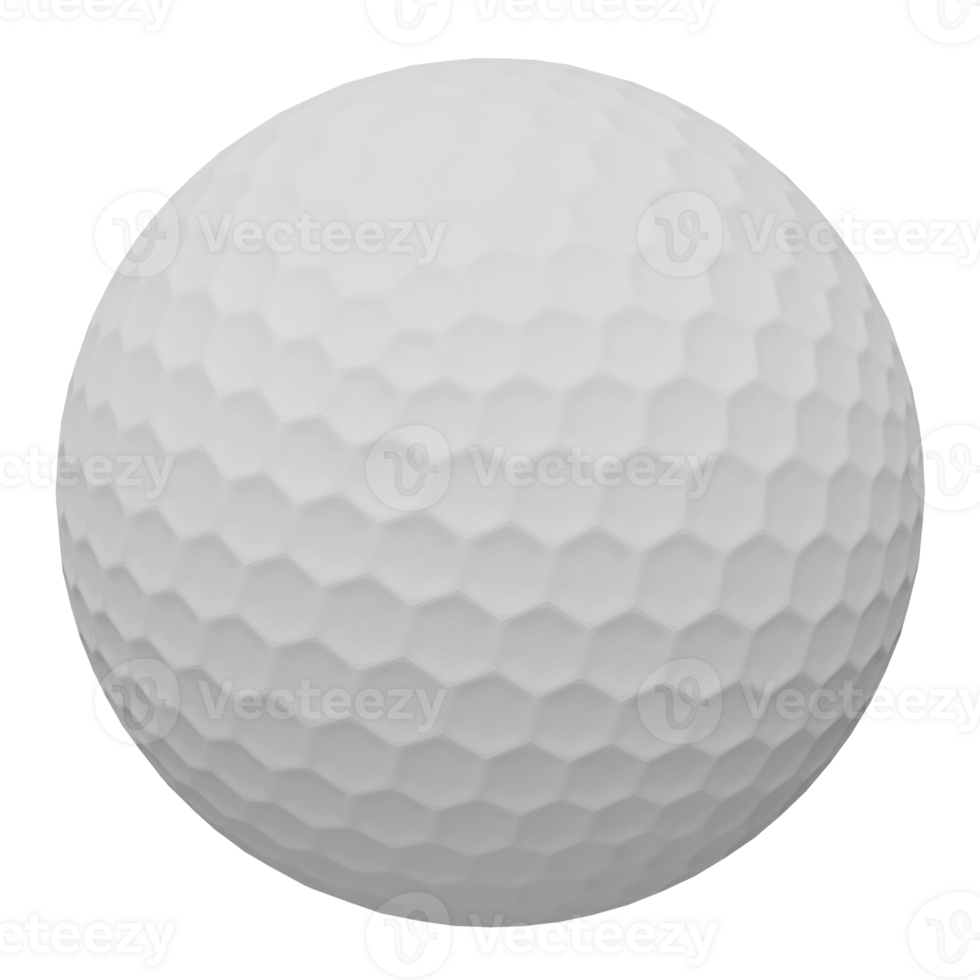 golf ball 3d icon png