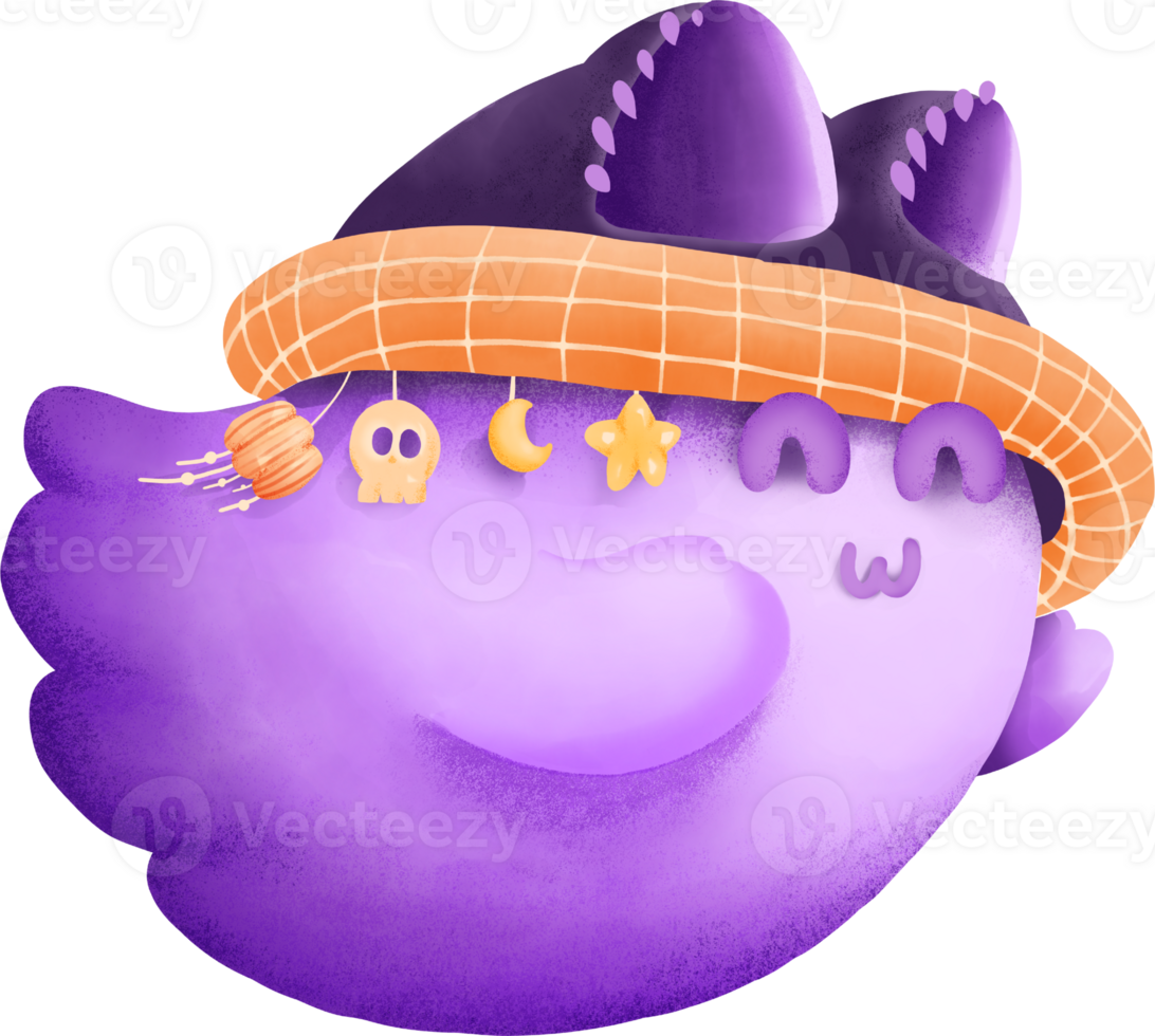 halloween watercolor elements png