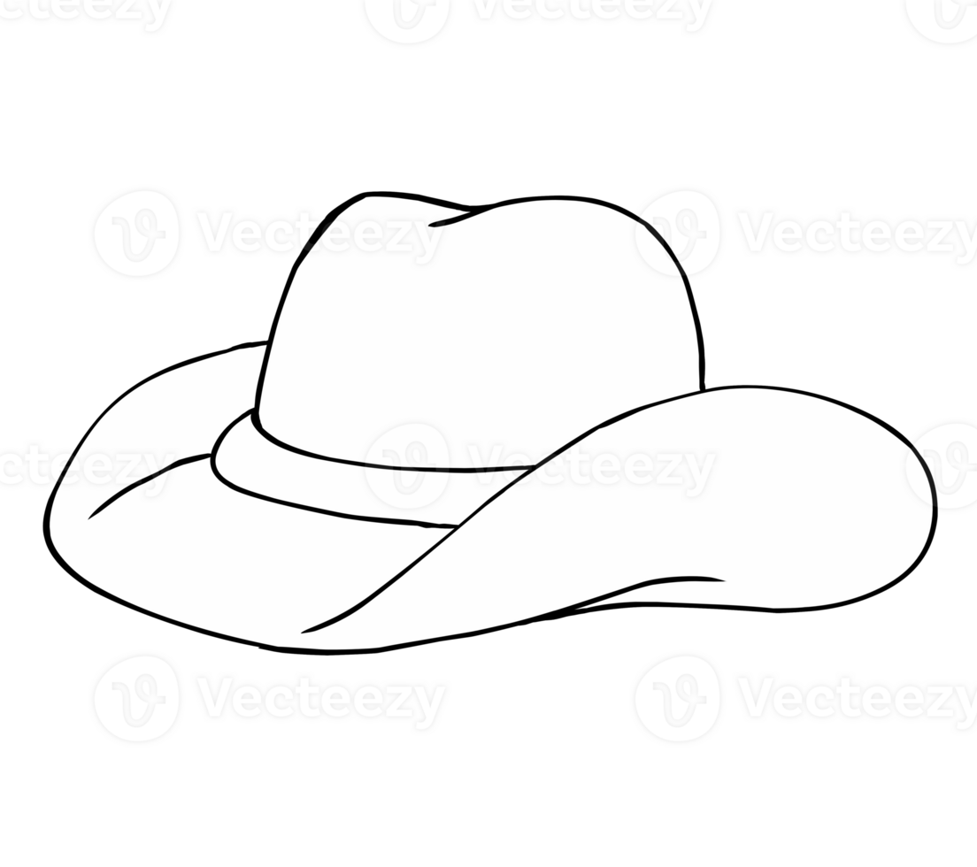cowboy hat isolated png
