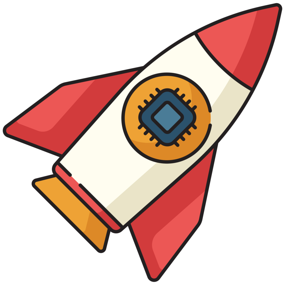 crypto rocket launch png