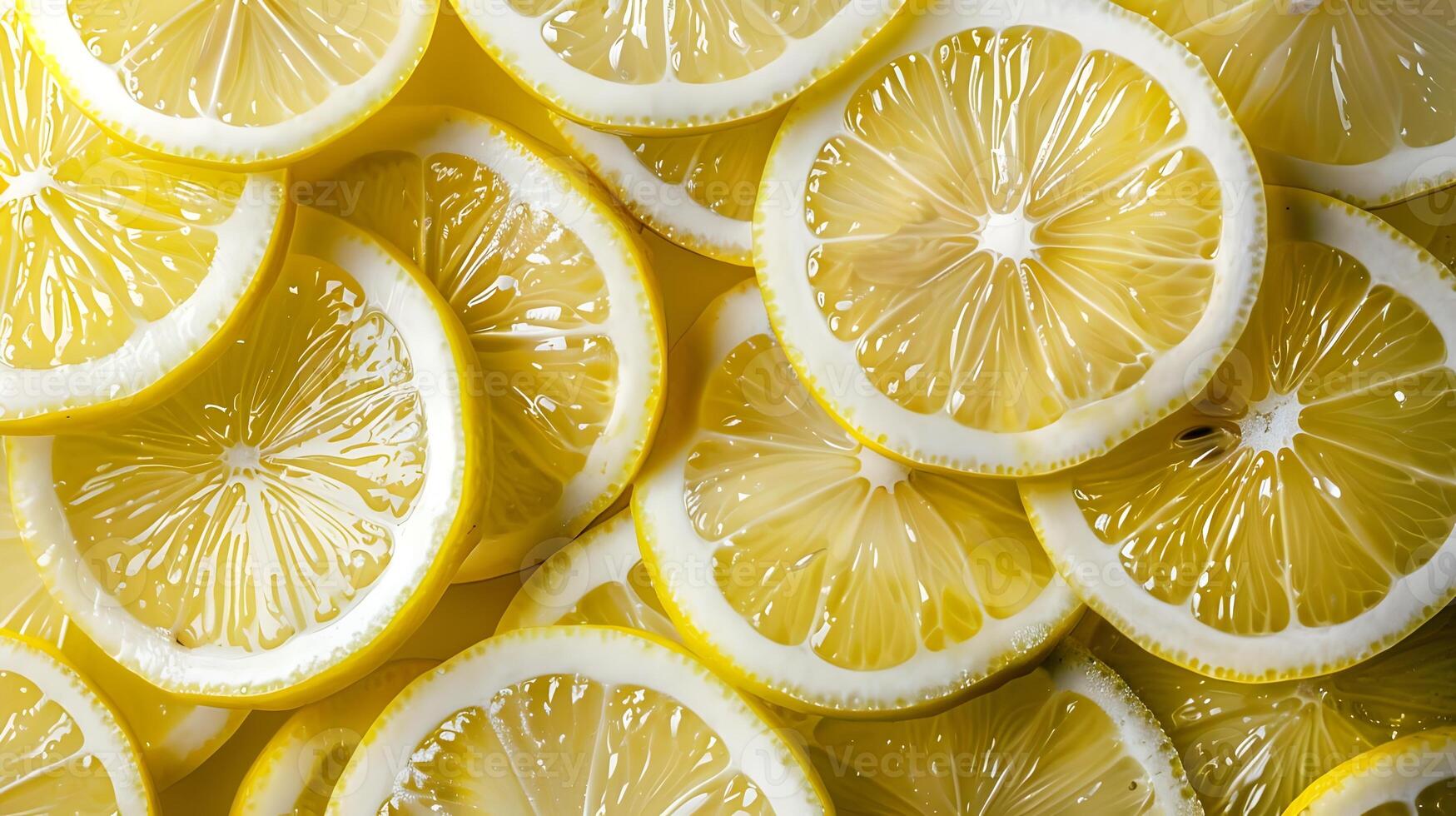 Lemon slices cross section studio shot photograph photo