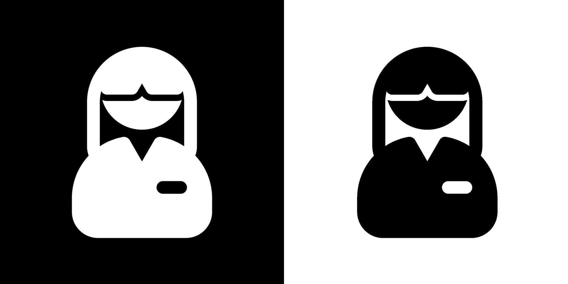 Business icon. Target. Admin. Work Team. Black icon. Silhouette. vector
