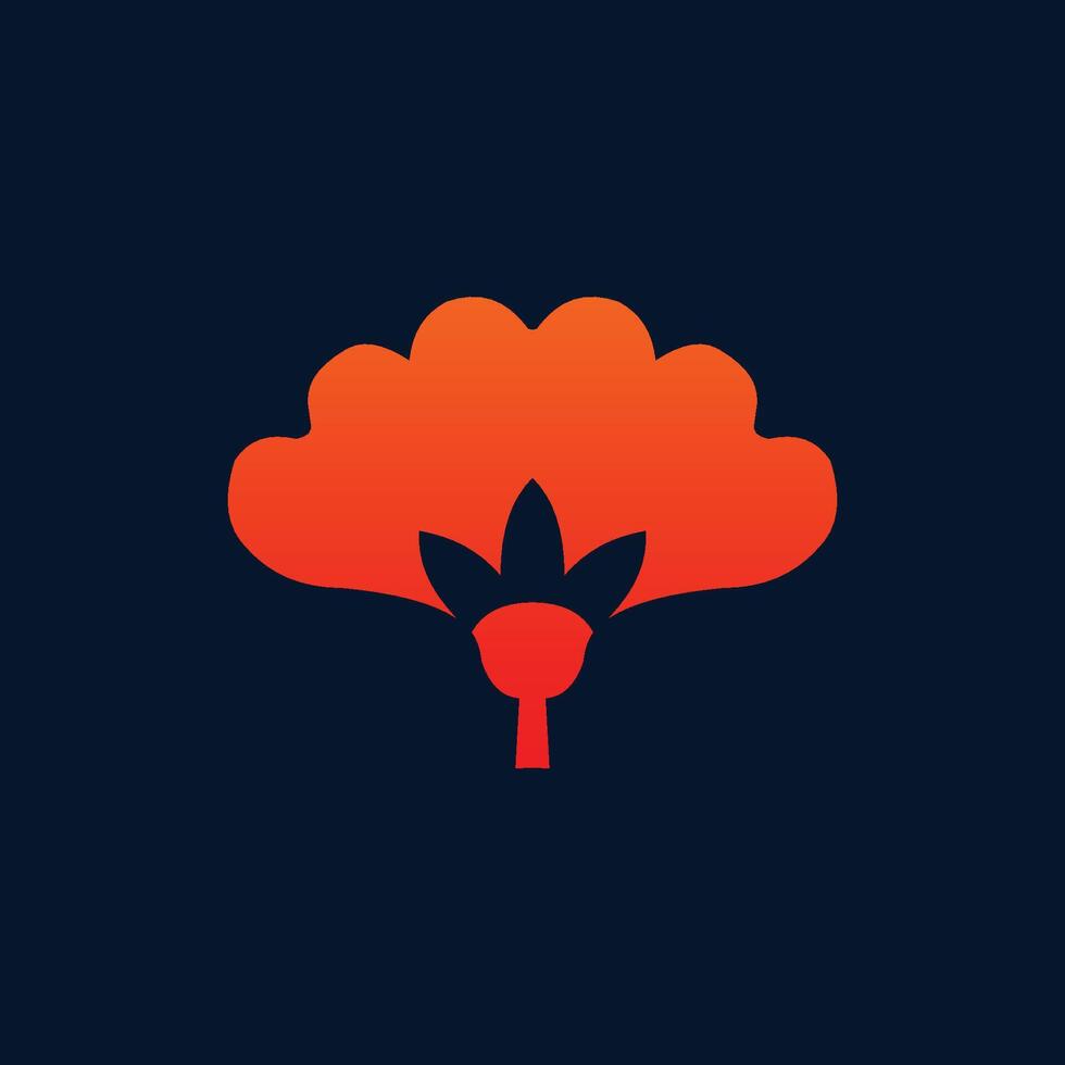 cloud element logo design for various types graphic vector