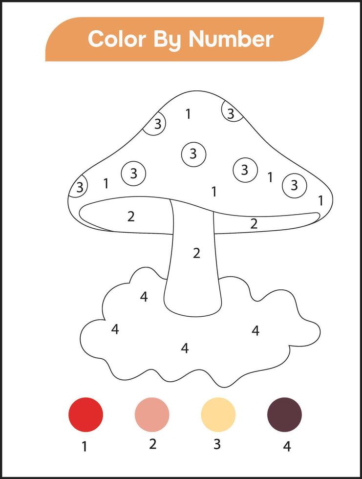 Color By Number Activity vector