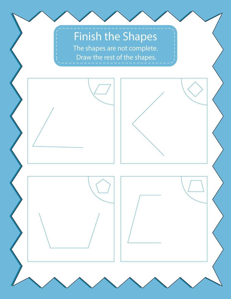Shadow Match Activity Kids Game vector