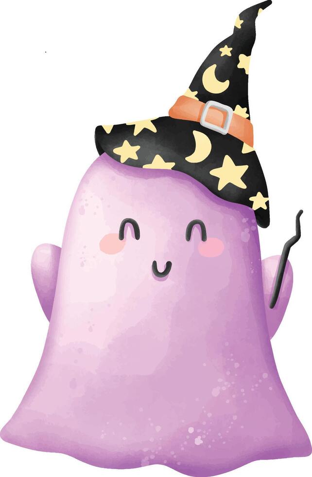 Halloween cute gnome vector