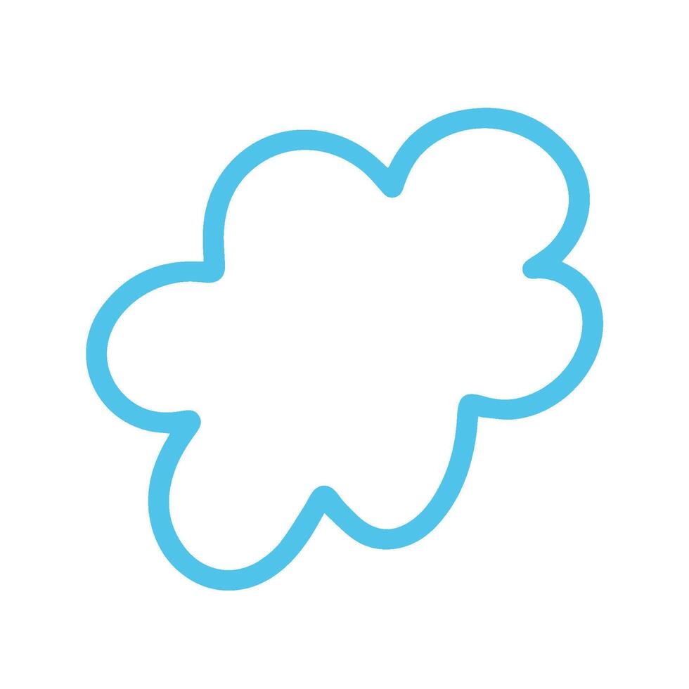 Colorful Scribble Shape vector