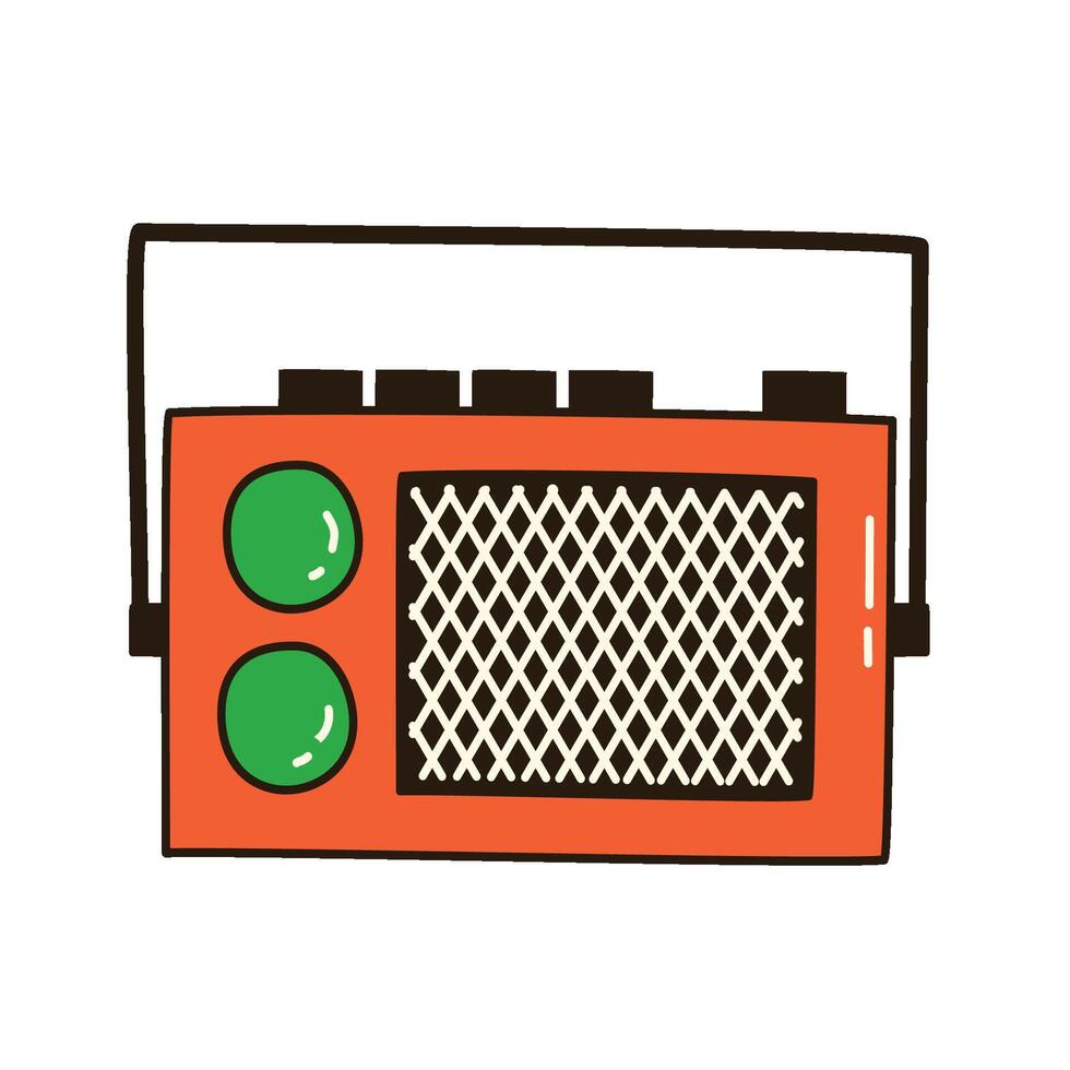 Picnic Time Collection radio vector