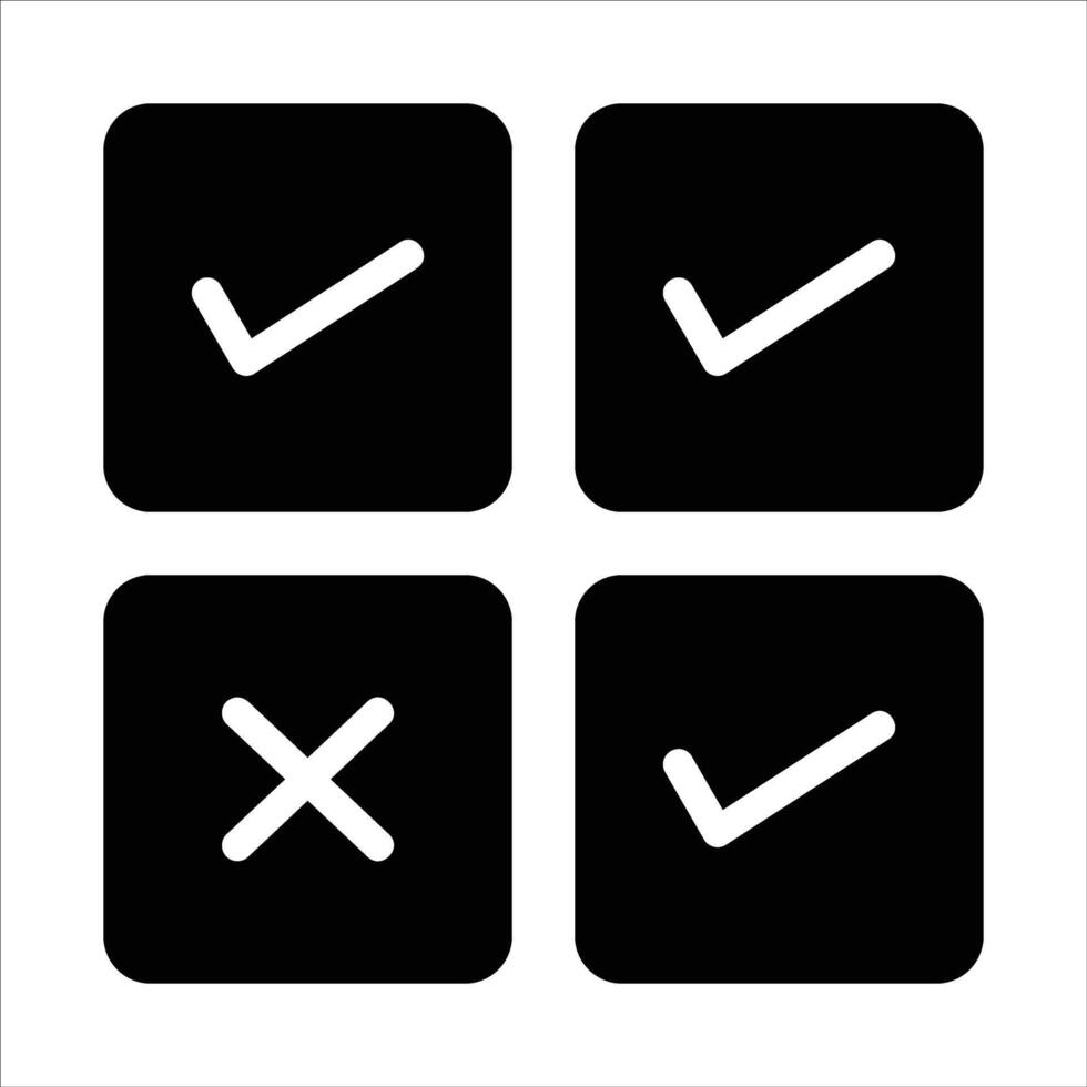 option in flat design style vector