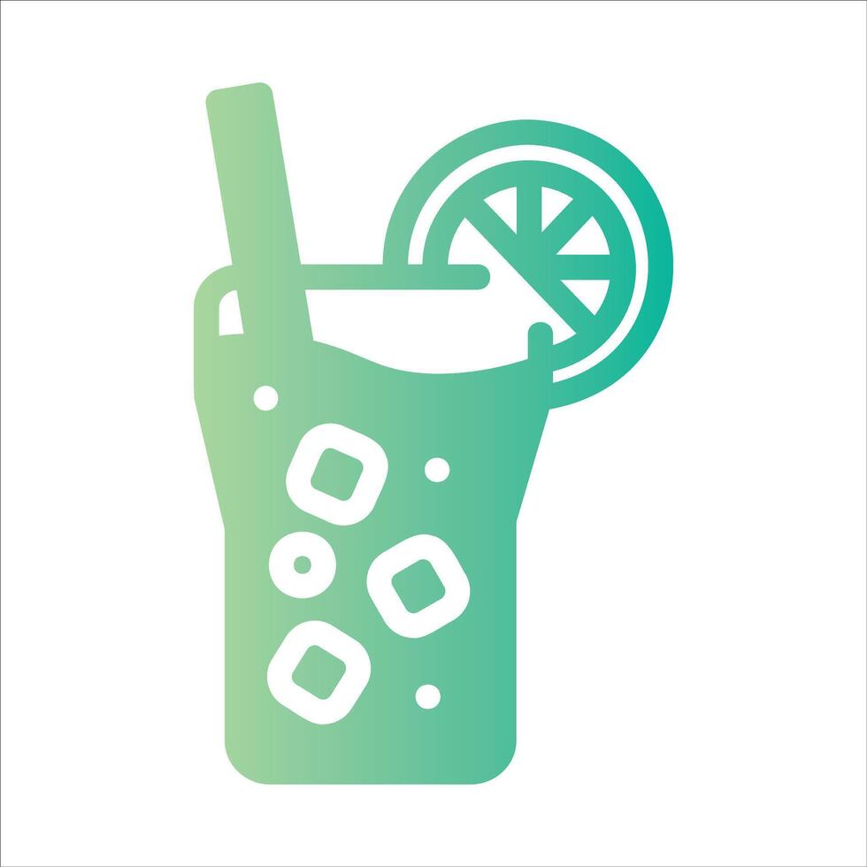 lemonade in flat design style vector