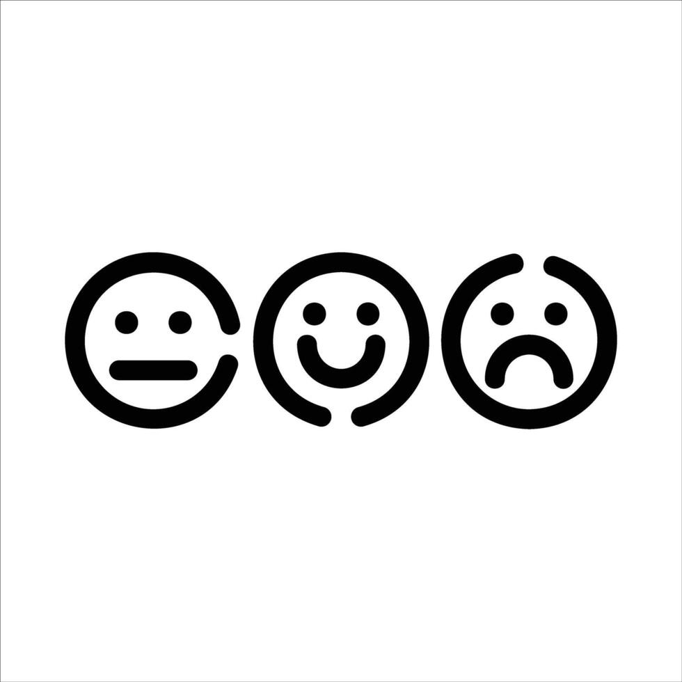 emoji in flat design style vector