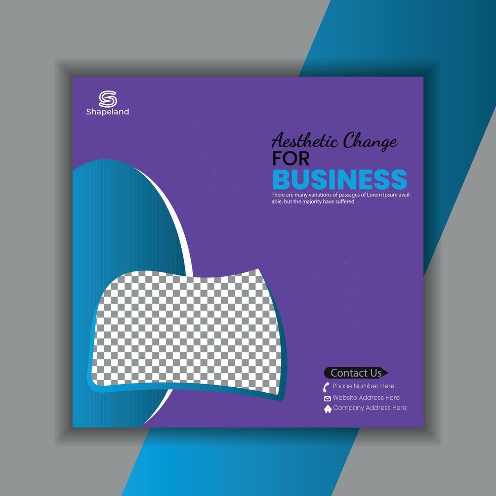 business social media post vector