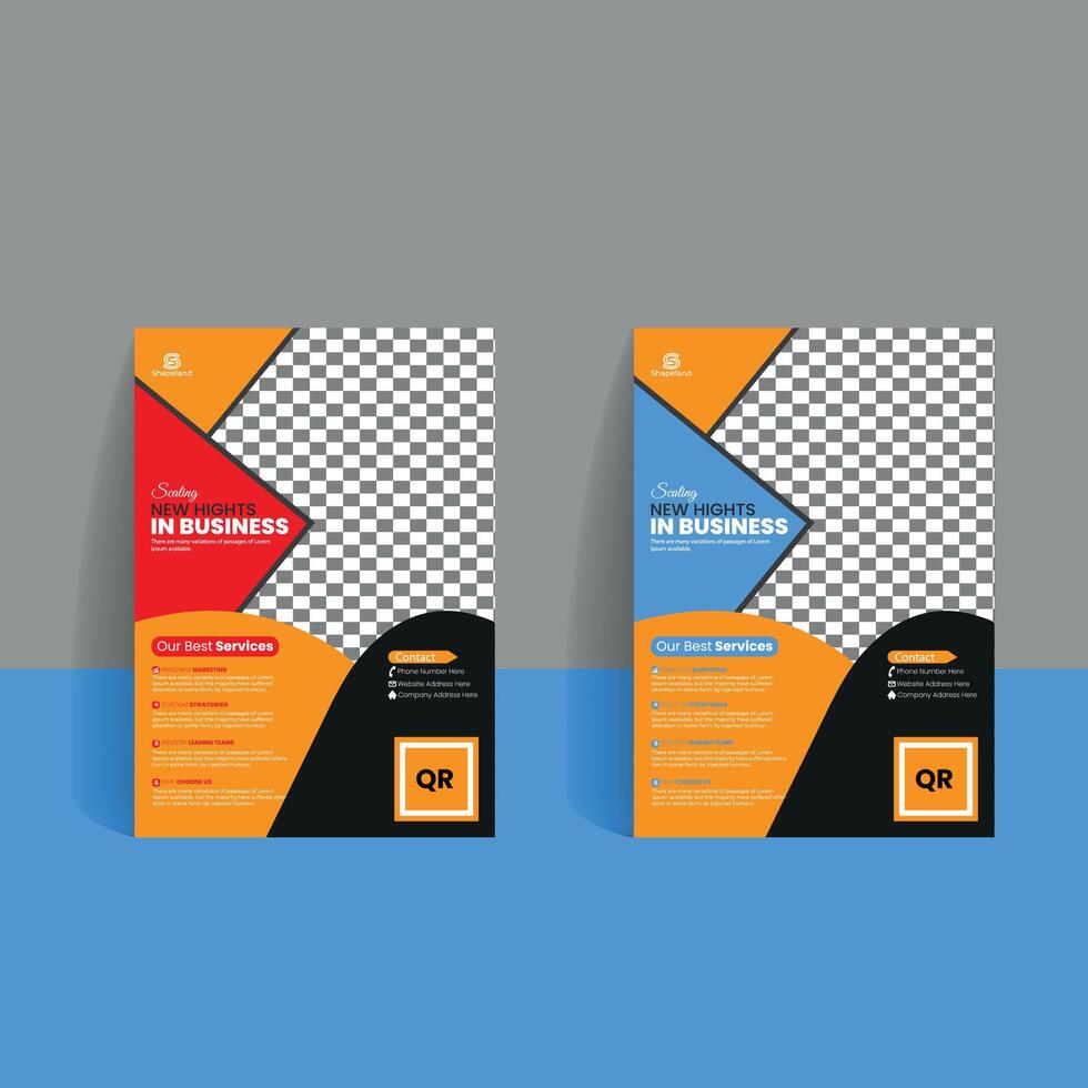 Business Flyer Design vector