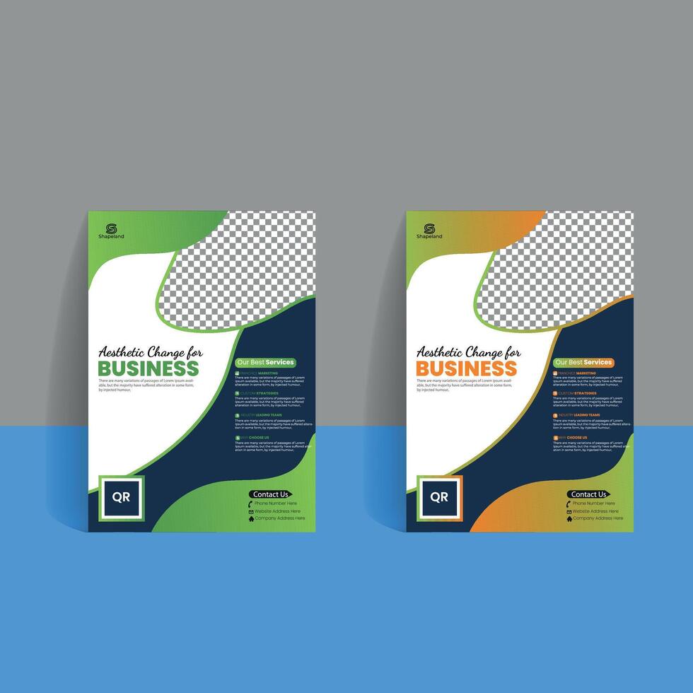 Business Flyer Design vector