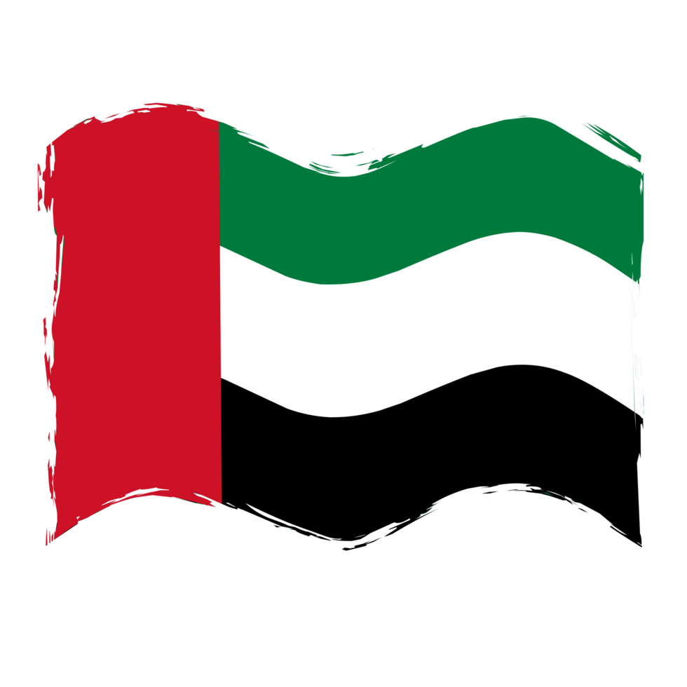United Arab Emirates flag illustration png