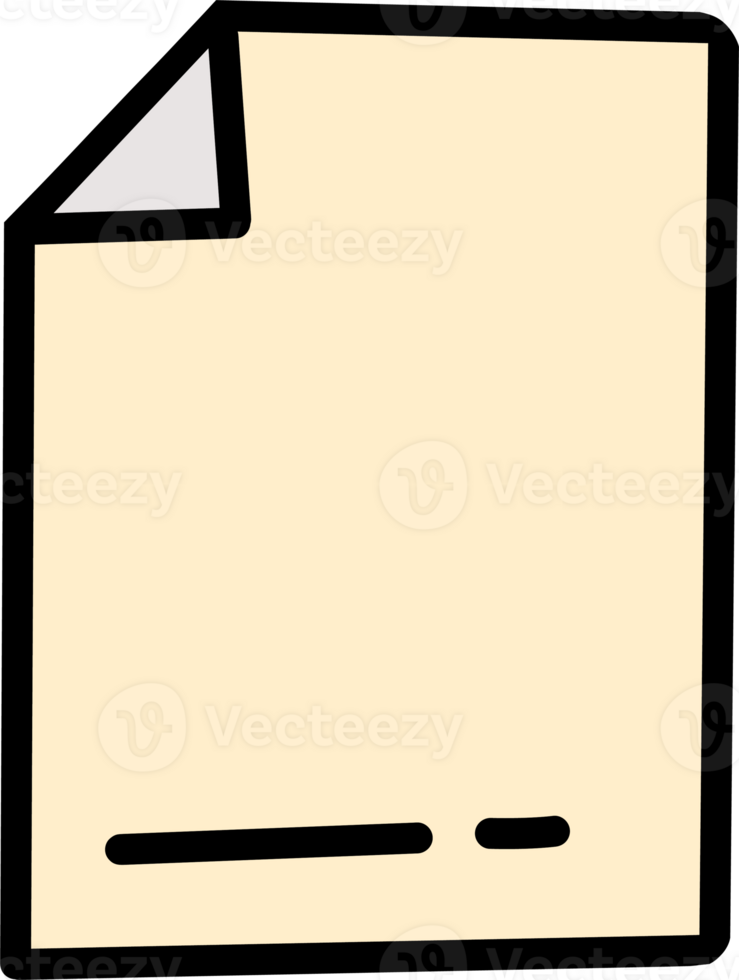 mano dibujado papelería espalda a colegio objeto ilustración png