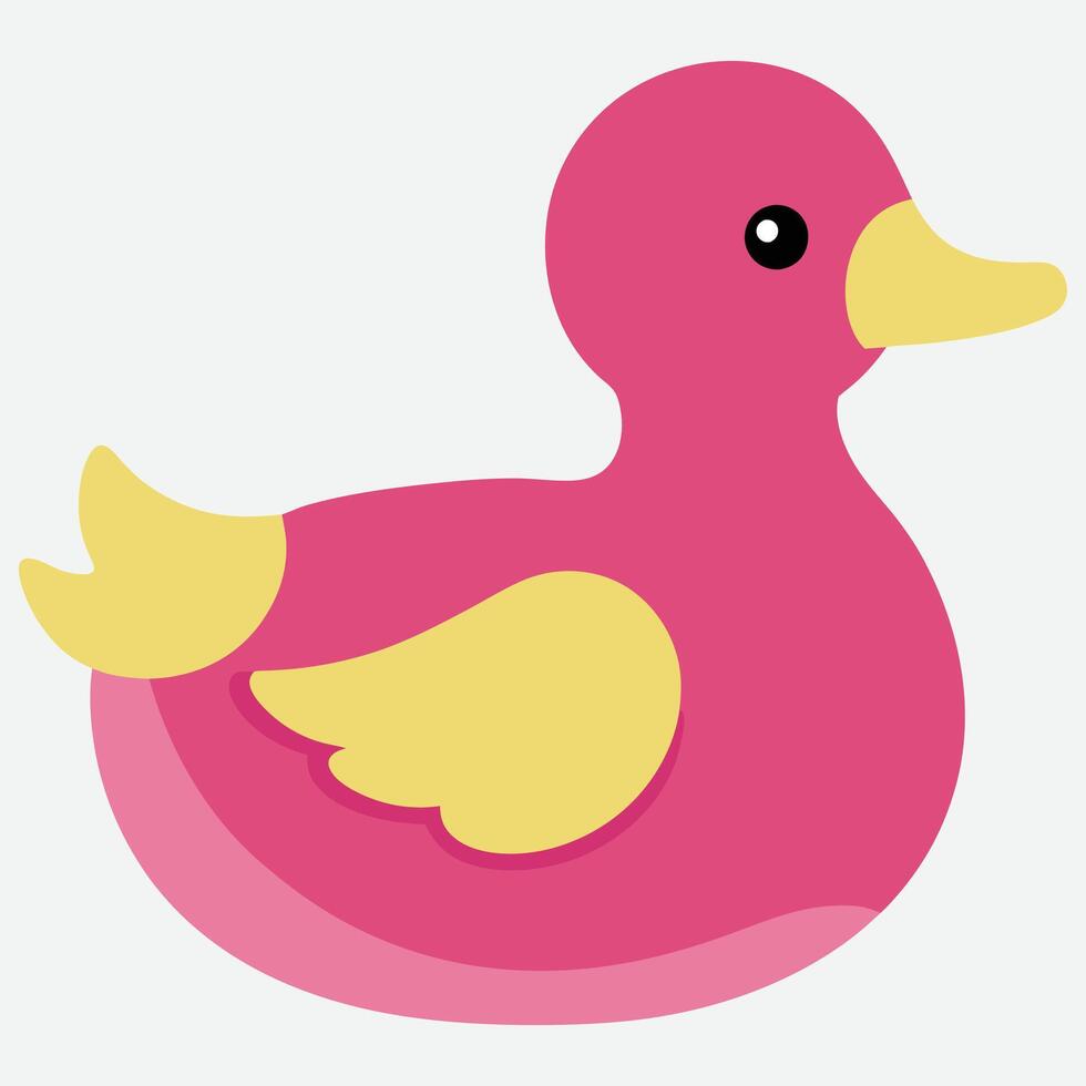 A colorful duck eps vector