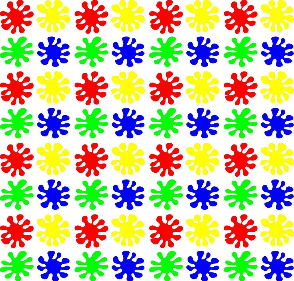 Texture in the form of multi-colored blots and spots on a white background vector