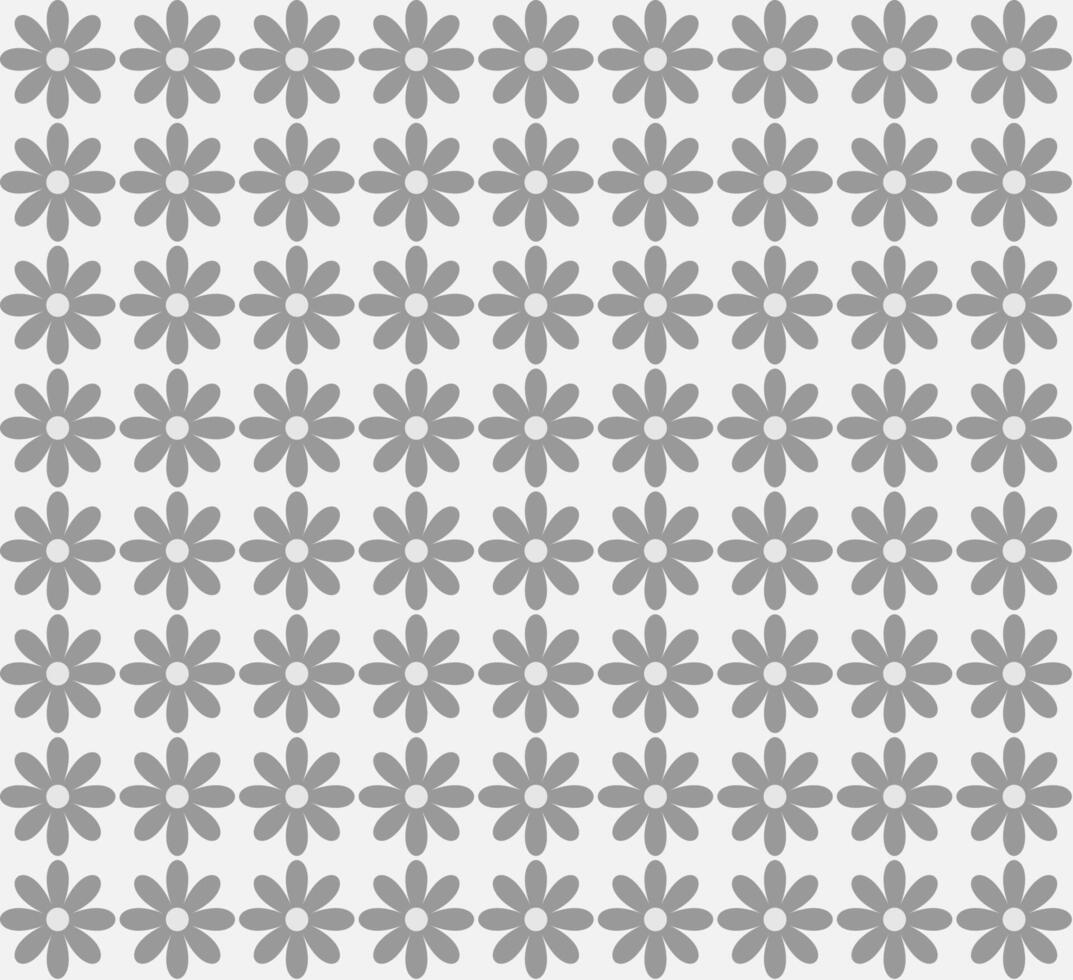 Texture in the form of a monochrome gray floral pattern vector
