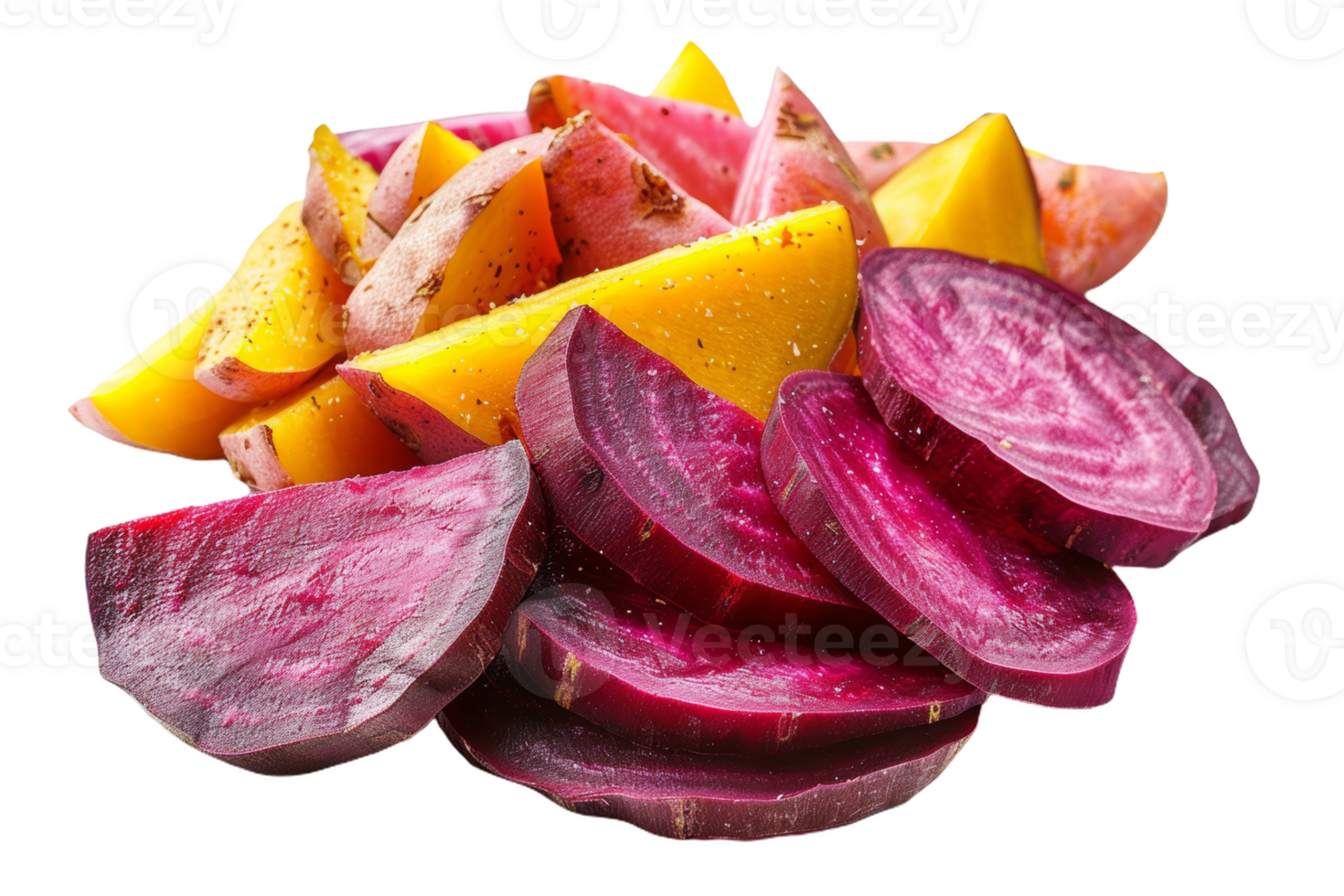 Beet and Potato Slices png