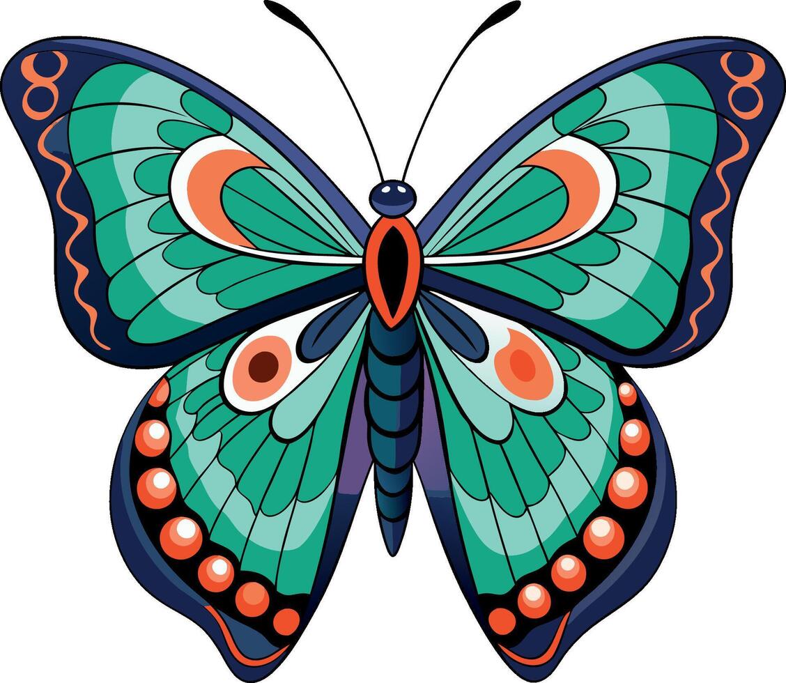 Butterfly Art Illustrations vector