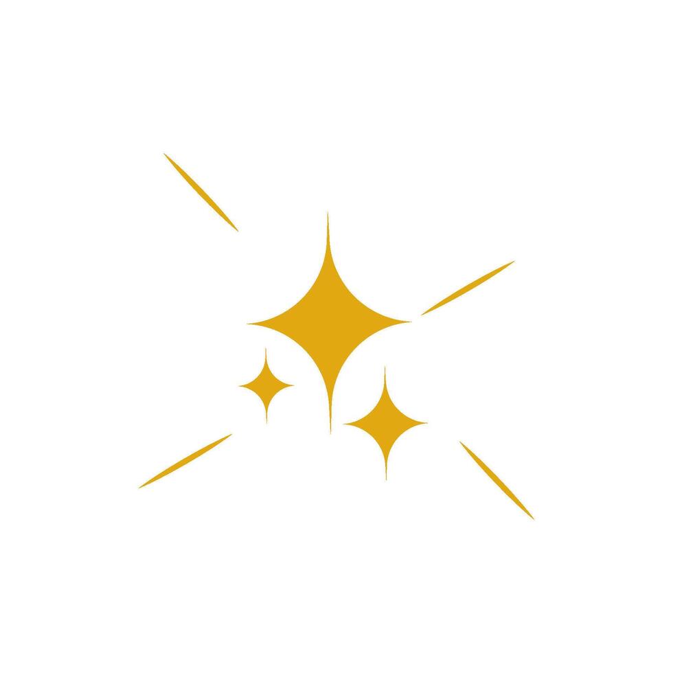 Star bright icon vector