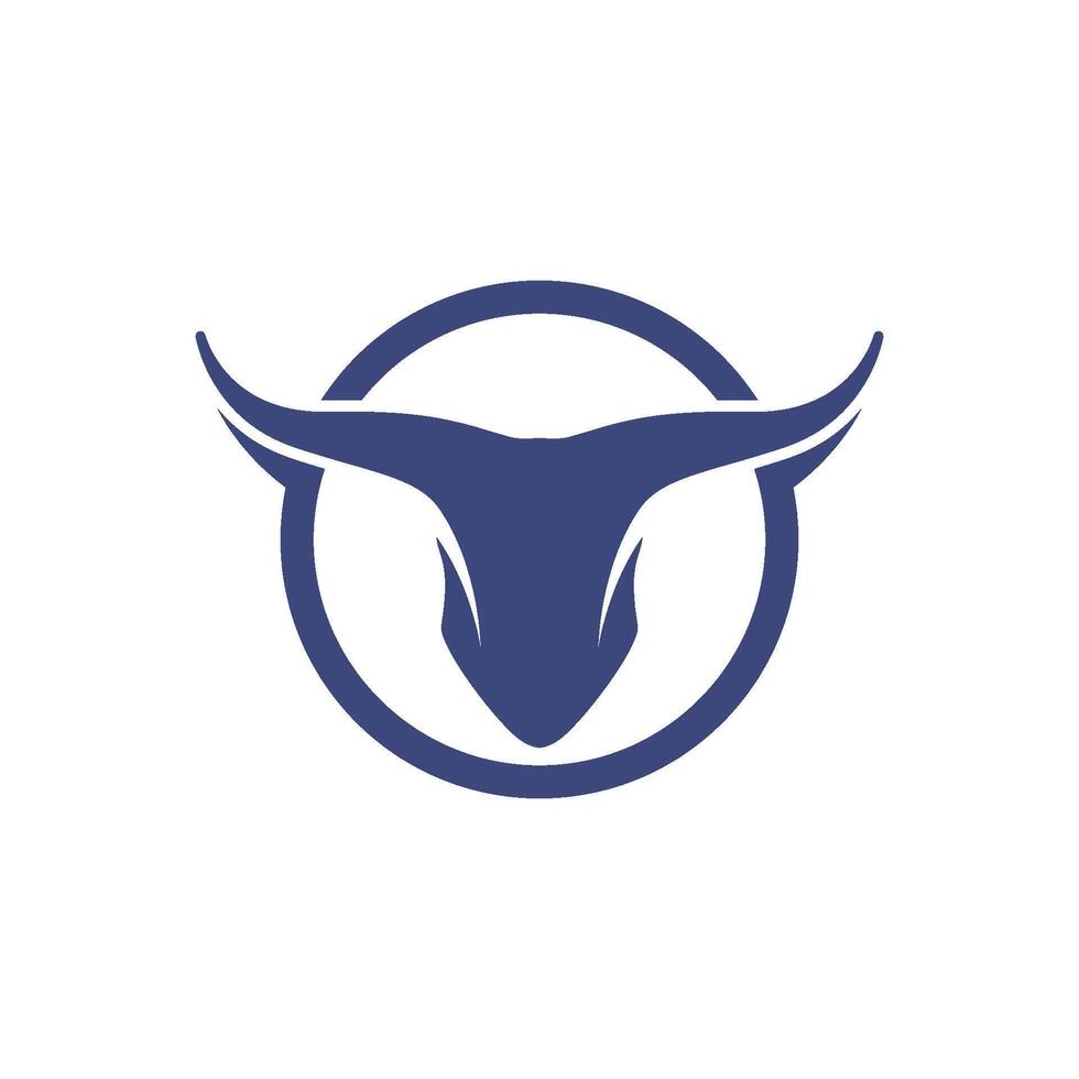 Bull head Red Bull vector