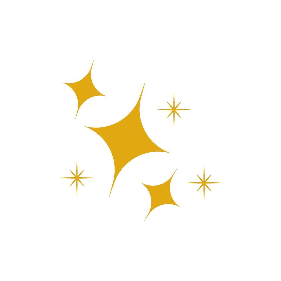 Star bright icon vector